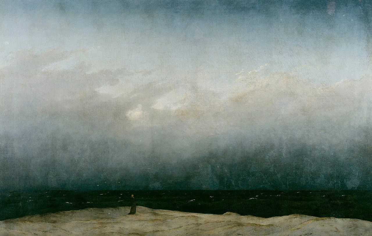 a man by the sea